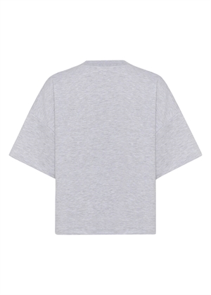 Glisa sweat tee Ultra Light Grey Mel. Gestuz